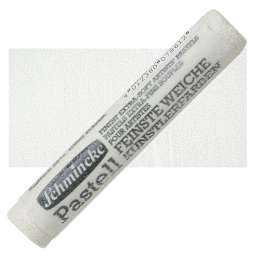 Schmincke Soft Pastel - White Pearl H pastel and swatch