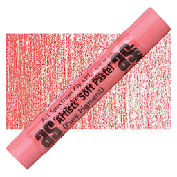 Art Spectrum Artists' Soft Pastel - Coral 507T pastel and swatch