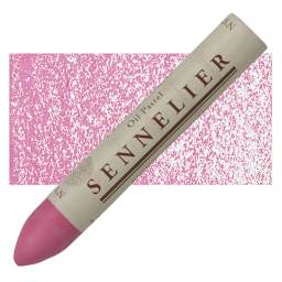 Sennelier Oil Pastel Grand - Pale Pink Madder Lake oil pastel and swatch