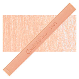 Conté à Paris Colour Pastel Carré - Light Pink 2463, Single Carré and swatch