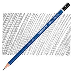 Staedtler Lumograph Drawing and Sketching Pencil - F pencil and swatch