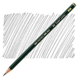Faber-Castell 9000 Pencil - Graphite, B pencil and swatch