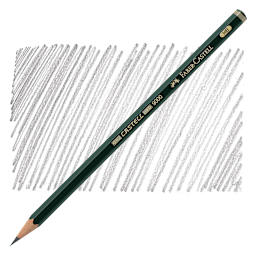 Faber-Castell 9000 Pencil - Graphite, HB pencil and swatch