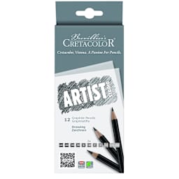 Artist Studio Graphite Pencils Set 12-Pencil Set