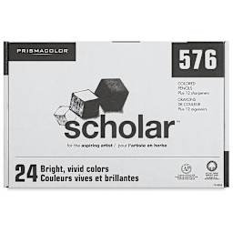 Prismacolor Scholar Colored Pencils - Set of 576, Classroom Pack, Assorted Colors, packaging