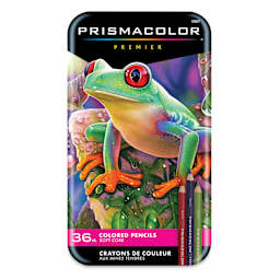 Prismacolor Premier Colored Pencils - Set of 36, Assorted Colors, front of the packaging