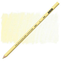 Prismacolor Premier Colored Pencil - Cream pencil and swatch
