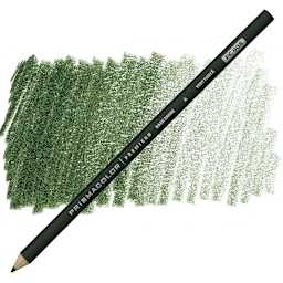 Prismacolor Premier Colored Pencil - Dark Green pencil and swatch