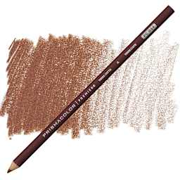 Prismacolor Premier Colored Pencil - Terra Cotta pencil and swatch