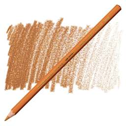 Caran d'Ache Supracolor Soft Aquarelle Pencil - Hazel pencil and swatch