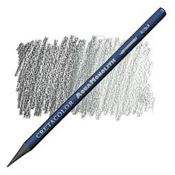 Cretacolor Aqua Monolith Woodless Watercolor Pencil - Graphite Aquarell pencil and swatch