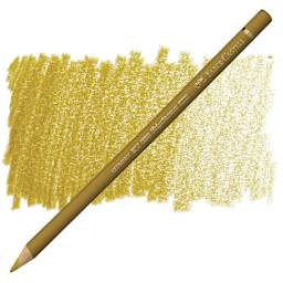 Faber-Castell Polychromos Pencil - Green Gold pencil and swatch