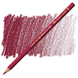 Faber-Castell Polychromos Pencil - Madder pencil and swatch