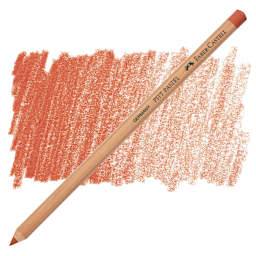 Faber-Castell Pitt Pastel Pencil - Sanguine pencil and swatch