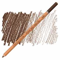 Cretacolor Fine Art Pastel Pencil - Vandycke Brown pencil and swatch
