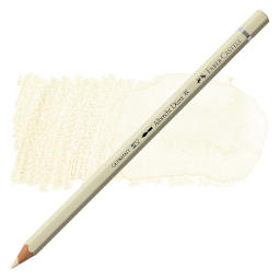 Faber-Castell Albrecht Durer Watercolor Pencil - Ivory pencil and swatch