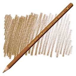 Caran d'Ache Pablo Colored Pencil - Brown Ochre pencil and swatch