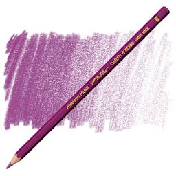 Caran d'Ache Pablo Colored Pencil - Purple Violet pencil and swatch