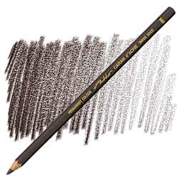 Caran d'Ache Pablo Colored Pencil - Sepia pencil and swatch