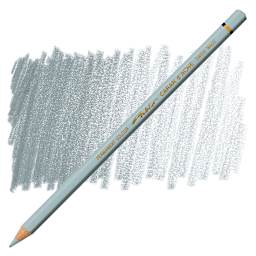 Caran d'Ache Pablo Colored Pencil - Steel Gray pencil and swatch