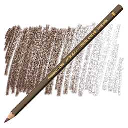 Caran d'Ache Pablo Colored Pencil - Vandycke Brown pencil and swatch