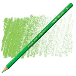 Caran d'Ache Pablo Colored Pencil - Yellow Green pencil and swatch