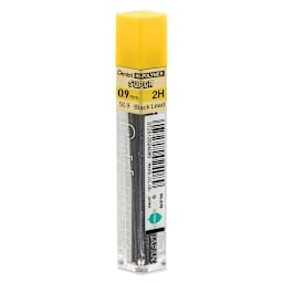 Pentel Hi-Polymer Lead Refills - 0.9 mm, Black, 2H back of package