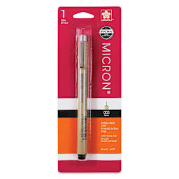 Sakura Pigma Micron Pen - Black, 003, packaging