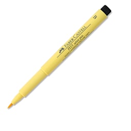 Faber-Castell Pitt Artist Pen - Dark Cadmium Yellow, Brush Nib