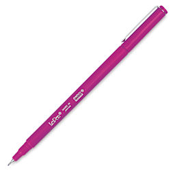 Marvy Uchida LePen Fine Line Marker - Magenta, cap off