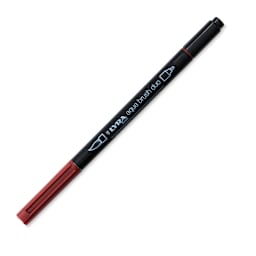 Lyra Aqua Brush Duo Marker - Venetian Red 090