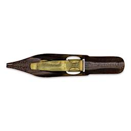 Speedball Broad Edge C-Series Flat Calligraphy Nib - LC4, Left-Handed, bottom view of the nib