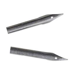 Speedball Hunt Crowquill Pen Nibs - #107 Hawk Quill, Pkg of 2, nibs