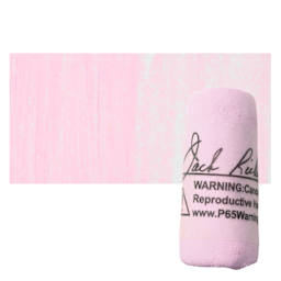 Richeson Soft Handrolled Pastel - Red R2, pastel and swatch