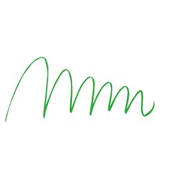 Tombow Fudenosuke Brush Pen - Green swatch