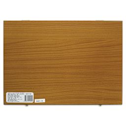 Mungyo Gallery Artists' Soft Oil Pastels - Set of 72, Wooden Box (back of packaging)