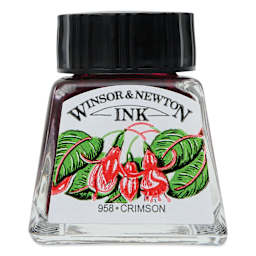Winsor & Newton Drawing Ink - Crimson, 14 ml