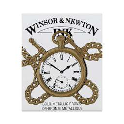 Winsor & Newton Drawing Ink - Gold, 14 ml package