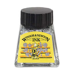 Winsor & Newton Drawing Ink - Silver, 14 ml