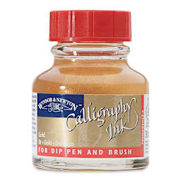 Winsor & Newton Calligraphy Ink - 30 ml, Gold