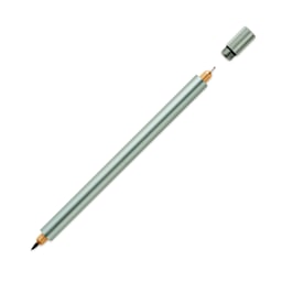 Tom's Studio Lumos Pro Refillable Dual Tip Pen Set - Sage, pen with cap off