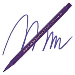 Pentel Color Pen - Violet pen and swatch