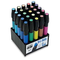 Chartpak Ad Markers - Basic, Set of 25
