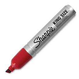Sharpie King Size Marker - Red, Wide