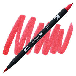 Tombow Dual Brush Pen - Persimmon pen and swatch