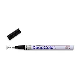 Decocolor Paint Marker - Black, Extra Fine Tip