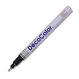 Decocolor Paint Marker - Black, Extra Fine Tip