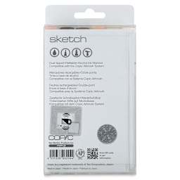 Copic Sketch Markers - Portrait Colors, Set of 6 (back of package)