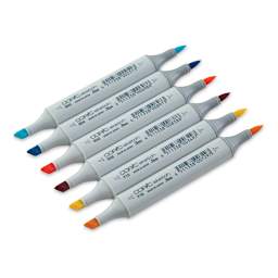 Copic Sketch Marker Set - Set of 6, Perfect Primaries