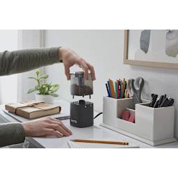 X-Acto Powerhouse Vertical Electric Pencil Sharpener (with top removed)
